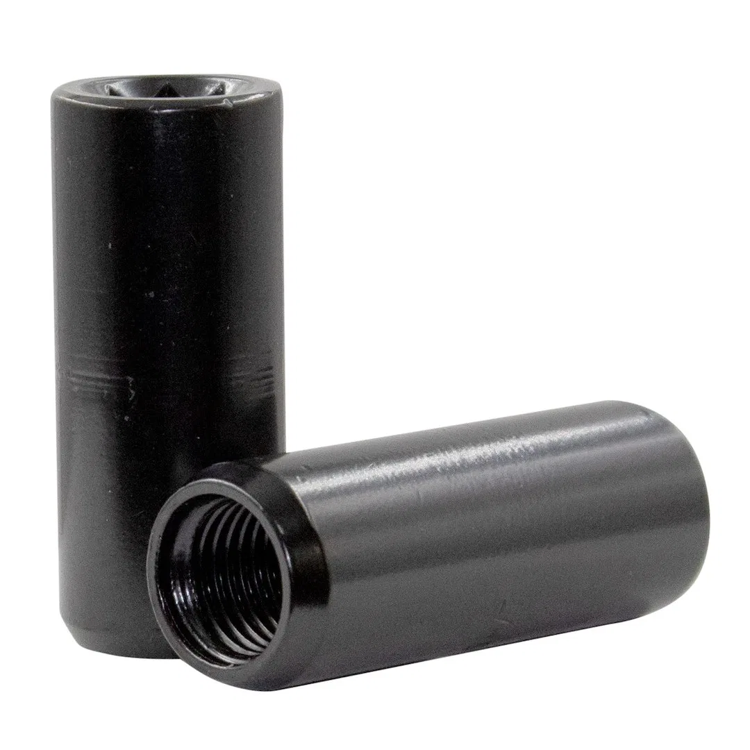 781148XLBLK – REVOLUTION Lug Nut, 14 Millimeter x 1.5 Thread Size 60 Degree Conical Acorn Requires 8 Spline Tool (See...